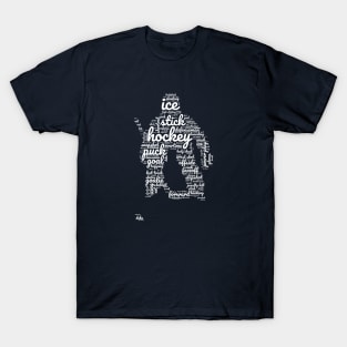 Hockey Word Cloud T-Shirt